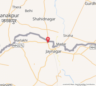 Map of Deodha Bhadaur, Bihar