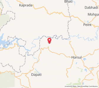 Map of Deodongra, Maharashtra
