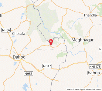 Map of Deolia Para, Gujarat