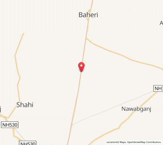 Map of Deoranian, Uttar Pradesh