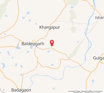 Map of Deorda, Madhya Pradesh