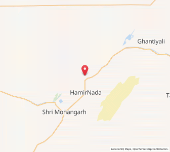 Map of Deotawali Beh, Rajasthan