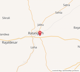 Map of Derajsar, Rajasthan