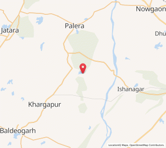 Map of Deri, Madhya Pradesh