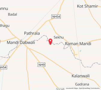 Map of Desu Judha, Haryana
