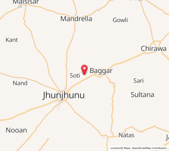 Map of Desusar, Rajasthan