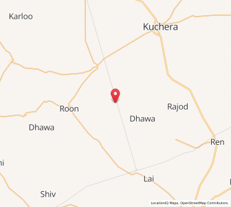 Map of Deswal, Rajasthan