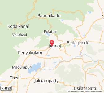 Map of Devadanappatti, Tamil Nadu