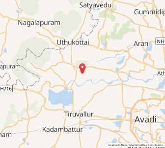 Map of Devandavakkam, Tamil Nadu