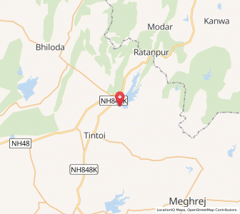 Map of Devani Mori, Gujarat