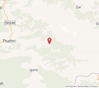 Map of Devigol, Kashmir