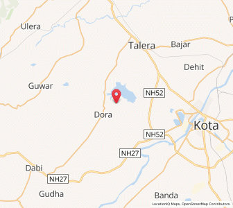 Map of Devri, Rajasthan