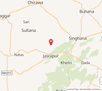 Map of Devta ka Bas, Rajasthan