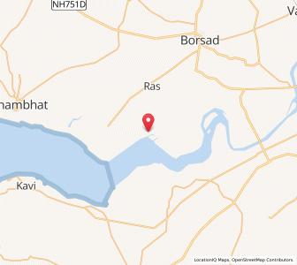 Map of Dewan, Gujarat