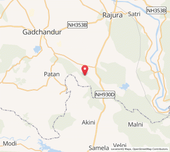 Map of Dewara, Andhra Pradesh