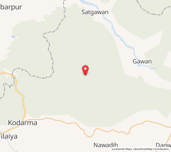 Map of Dhab, Jharkhand