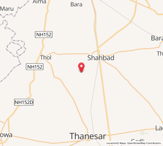 Map of Dhakala, Haryana