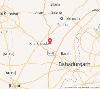Map of Dhakaura, Haryana
