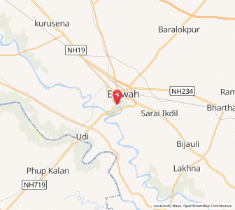 Map of Dhamanpura, Uttar Pradesh