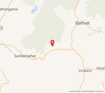 Map of Dhamni, Jharkhand
