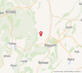 Map of Dhamrer, Rajasthan