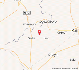 Map of Dhanauri, Haryana