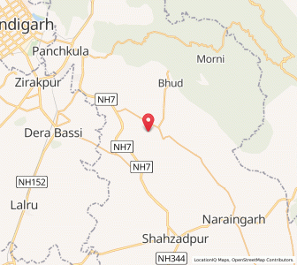 Map of Dhandaru, Haryana