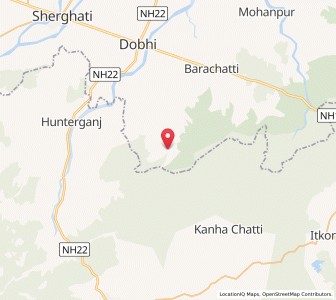Map of Dhangain, Jharkhand