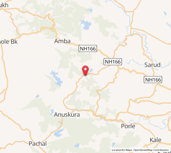 Map of Dhangarwadi, Maharashtra