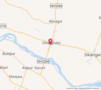 Map of Dhanghata, Uttar Pradesh