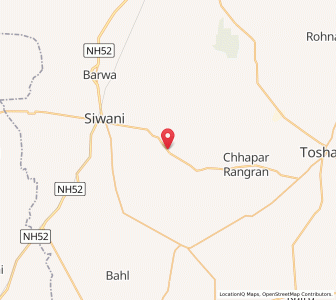 Map of Dhani Miran, Haryana
