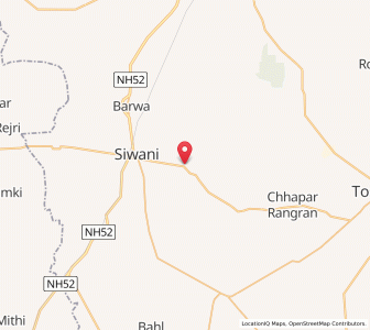 Map of Dhani Runhat, Haryana