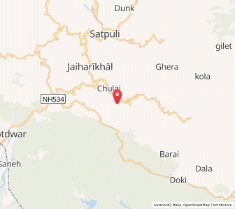 Map of Dhaniyakot, Uttarakhand