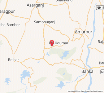 Map of Dhankundia, Bihar