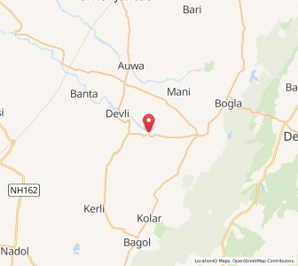Map of Dhanla, Rajasthan