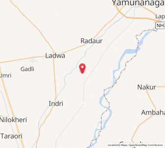 Map of Dhano Kheri, Haryana