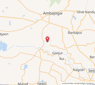 Map of Dhanora Buzurg, Maharashtra