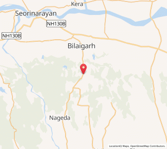 Map of Dhansir, Chhattisgarh
