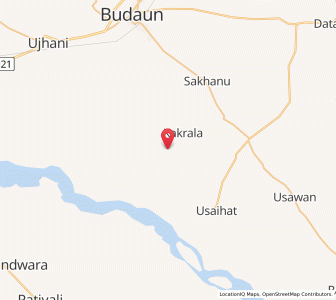 Map of Dhanupura, Uttar Pradesh