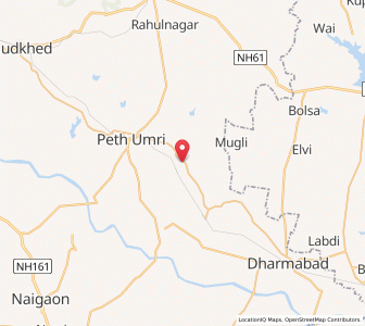 Map of Dhanura, Andhra Pradesh