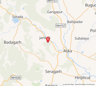 Map of Dharakota, Odisha