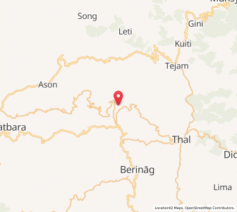Map of Dharamgarh, Uttarakhand