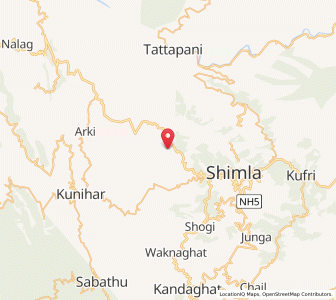 Map of Dharat, Himachal Pradesh