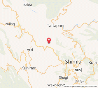 Map of Dharath, Himachal Pradesh