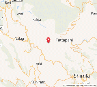 Map of Dharer, Himachal Pradesh