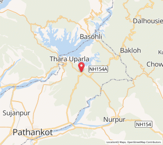 Map of Dharkalan, Punjab