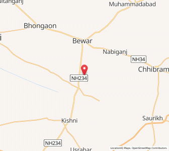 Map of Dharm Ner, Uttar Pradesh