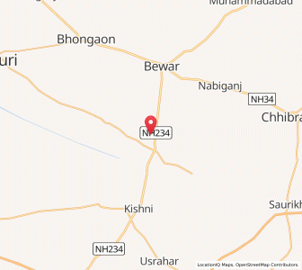 Map of Dharmangadpur, Uttar Pradesh