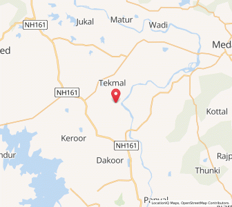 Map of Dharmaram, Andhra Pradesh