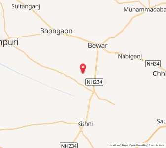 Map of Dharmnagaria, Uttar Pradesh